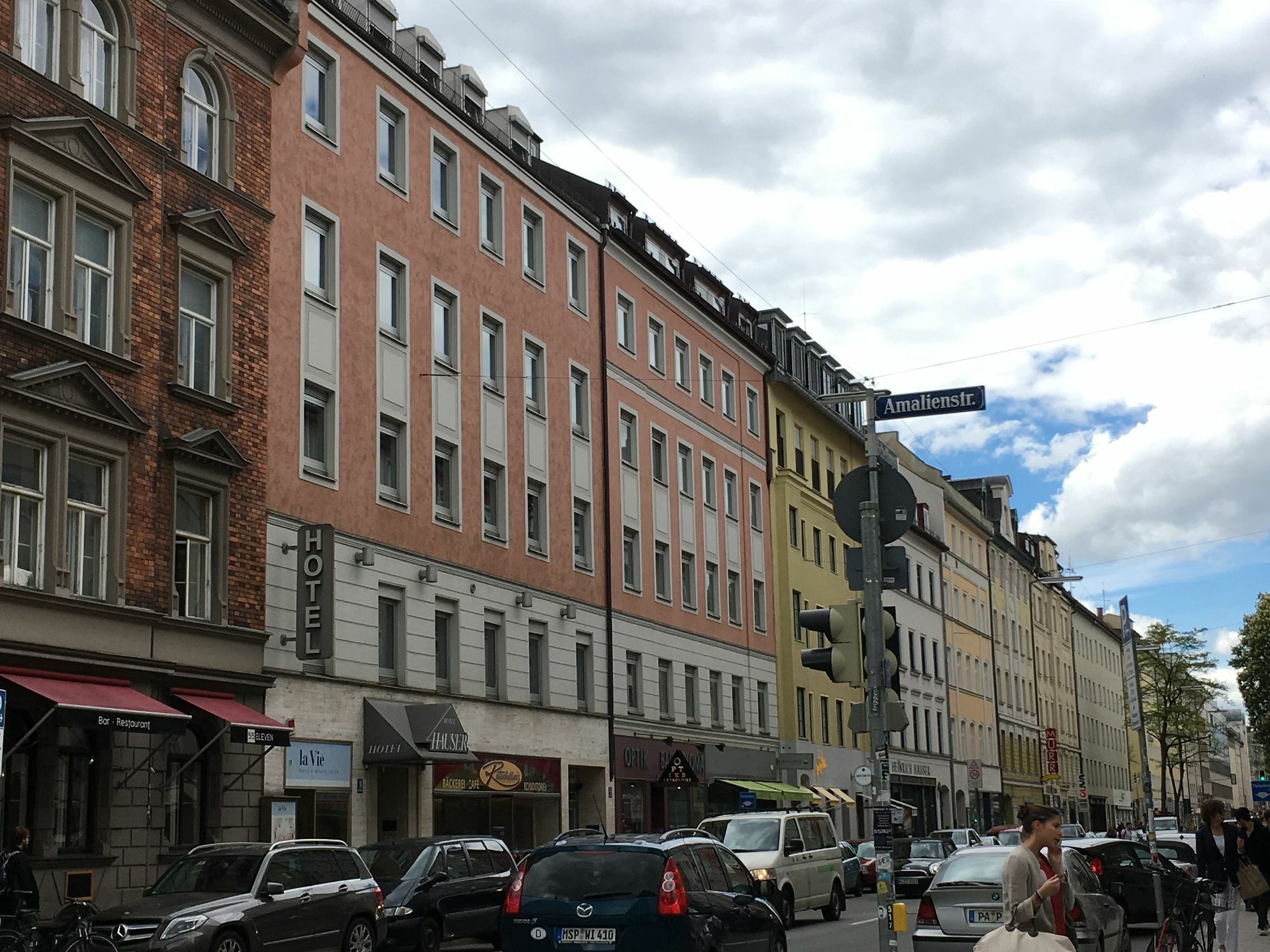 Hotel Hauser An Der Universitaet München Eksteriør bilde